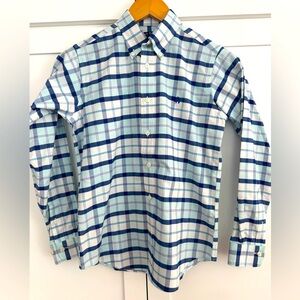 Brooks Brothers Checkered Shirt Boys Medium